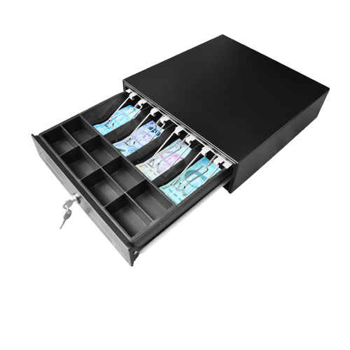 Gaveta de dinero 3nStar CD250 cajón metálico con microswitch 330x343mm