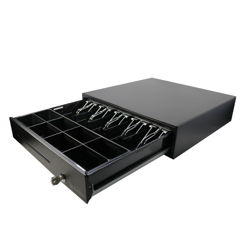 Gaveta de dinero 3nStar CD326 cajón metálico robusto 410x420mm para restaurantes y retail