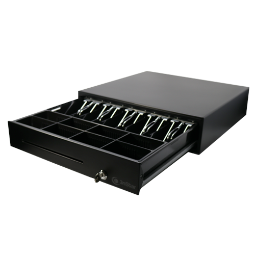 Gaveta de dinero 3nStar CD326 cajón metálico robusto 410x420mm para restaurantes y retail